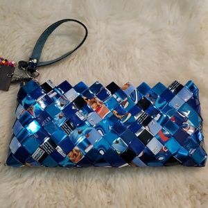 Candy Wrapper Clutch/Wristlet